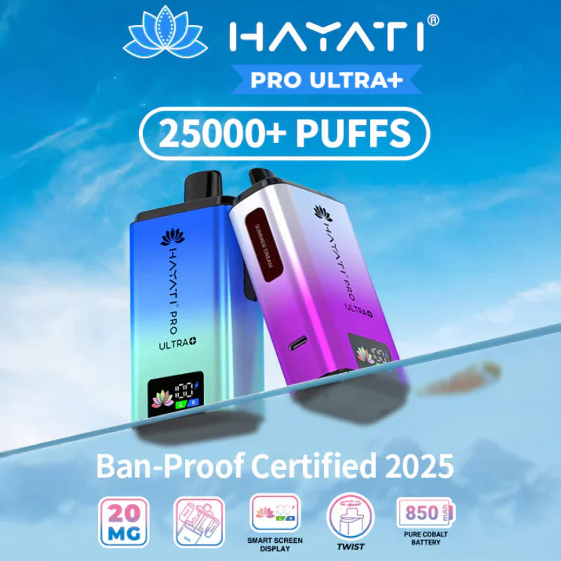 Hayati Pro Ultra 25000: The Next Level in Long-Lasting Vaping
